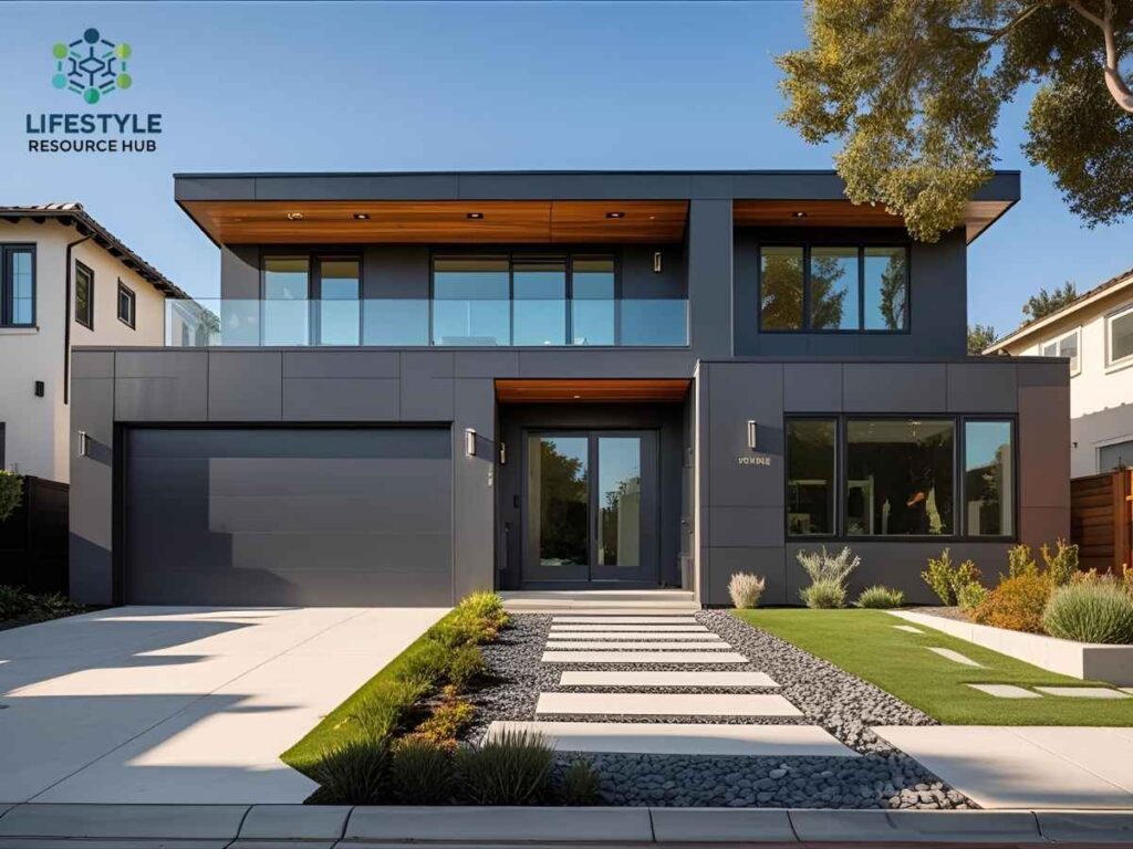 Fresno Fire-Resistant Siding Recommendations for Los Angeles Homes 1 Modern fire-resistant siding installed on Los Angeles home for wildfire protection